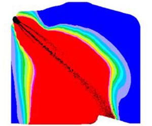 Salt spray simulation